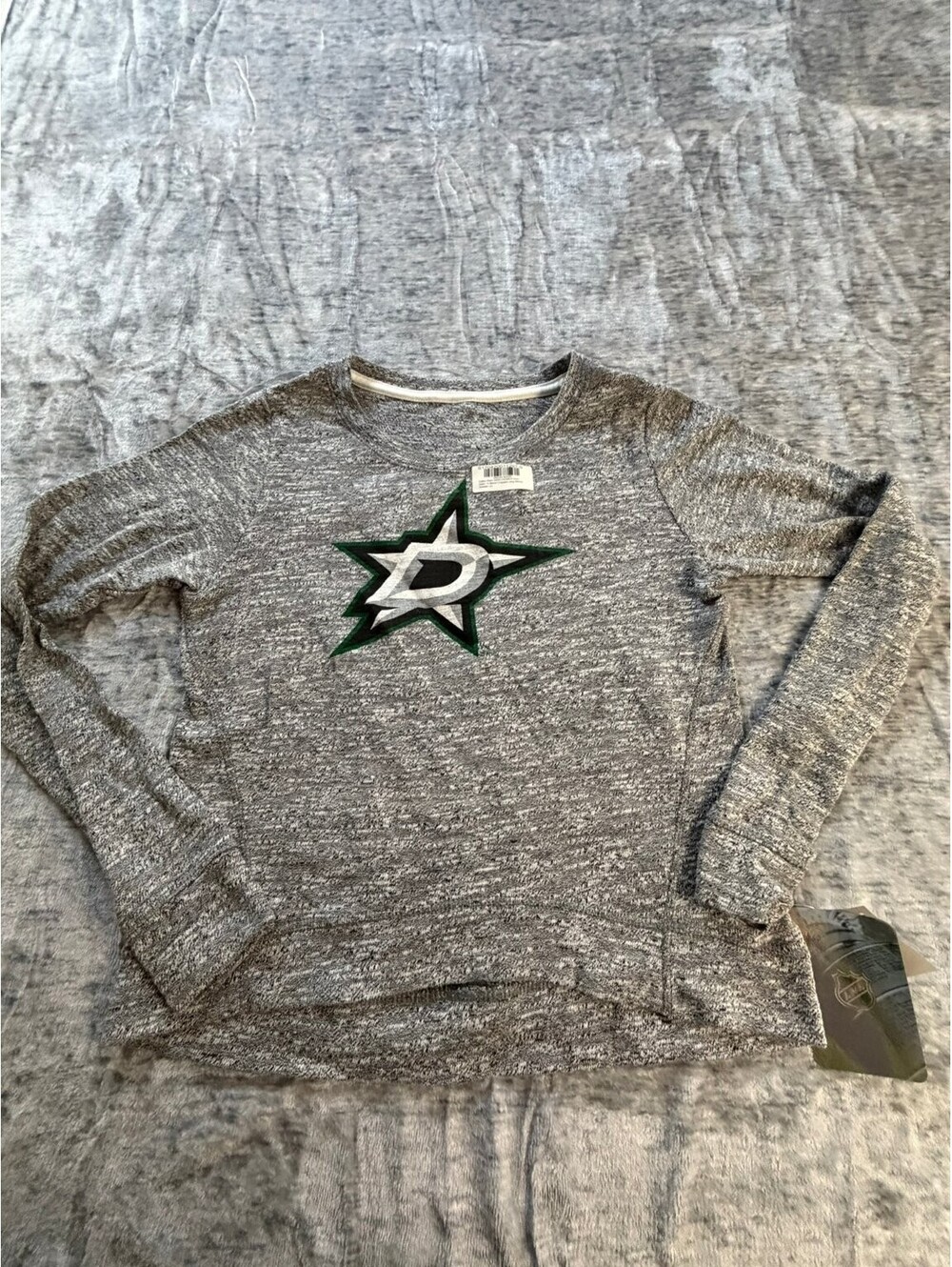 Dallas Stars Long Sleeve Sweater Style Shirt Women's Size Small NHL Hockey